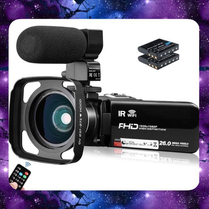 プロ仕様❣YouTube・Instagram始めるならこの1台♪❤ビデオカメ