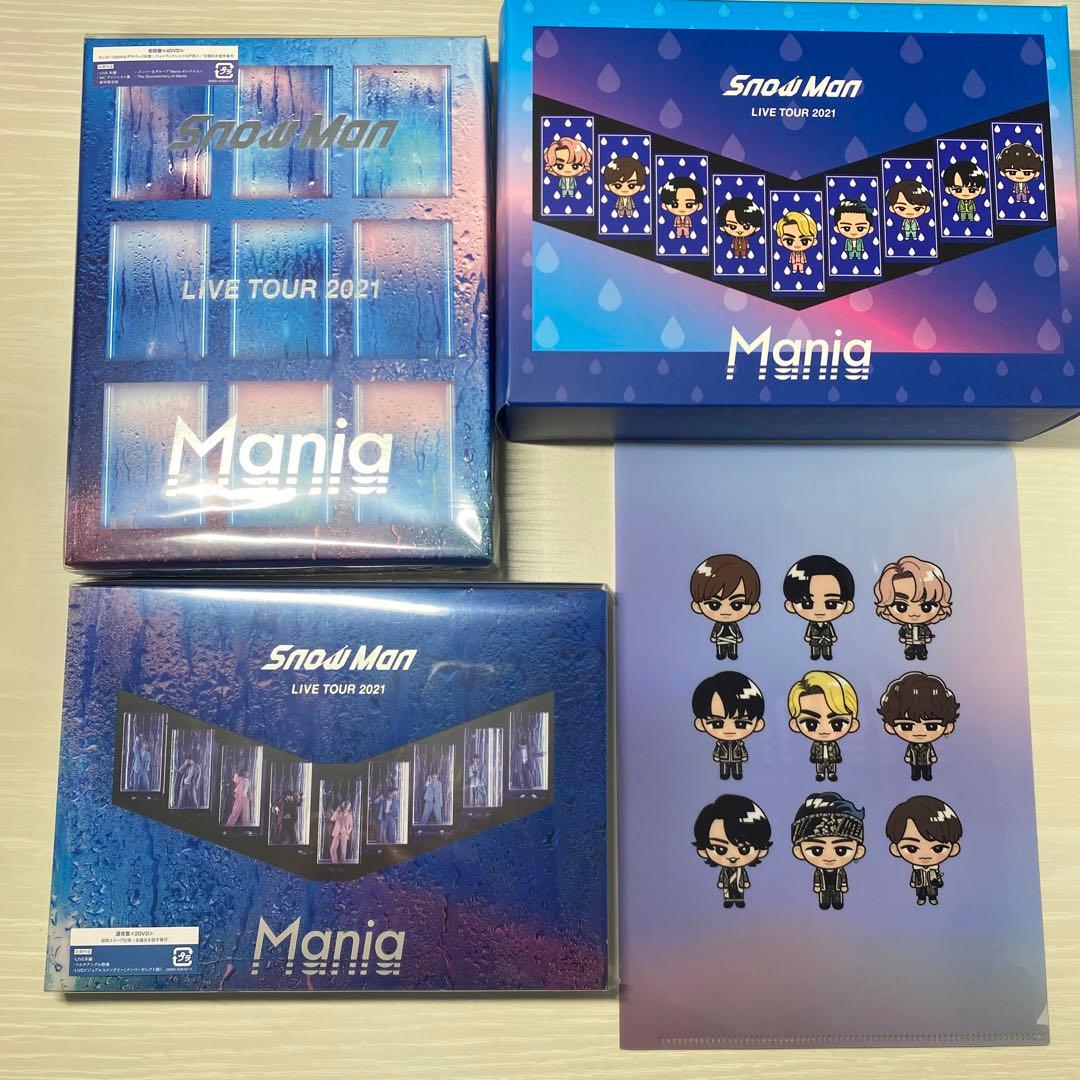 ミュージック  Man LIVE TOUR 2021 Mania LIVE DVD＆Blu-ray「Snow Man LIVE TOUR 2021 Mania」 | ディスコ