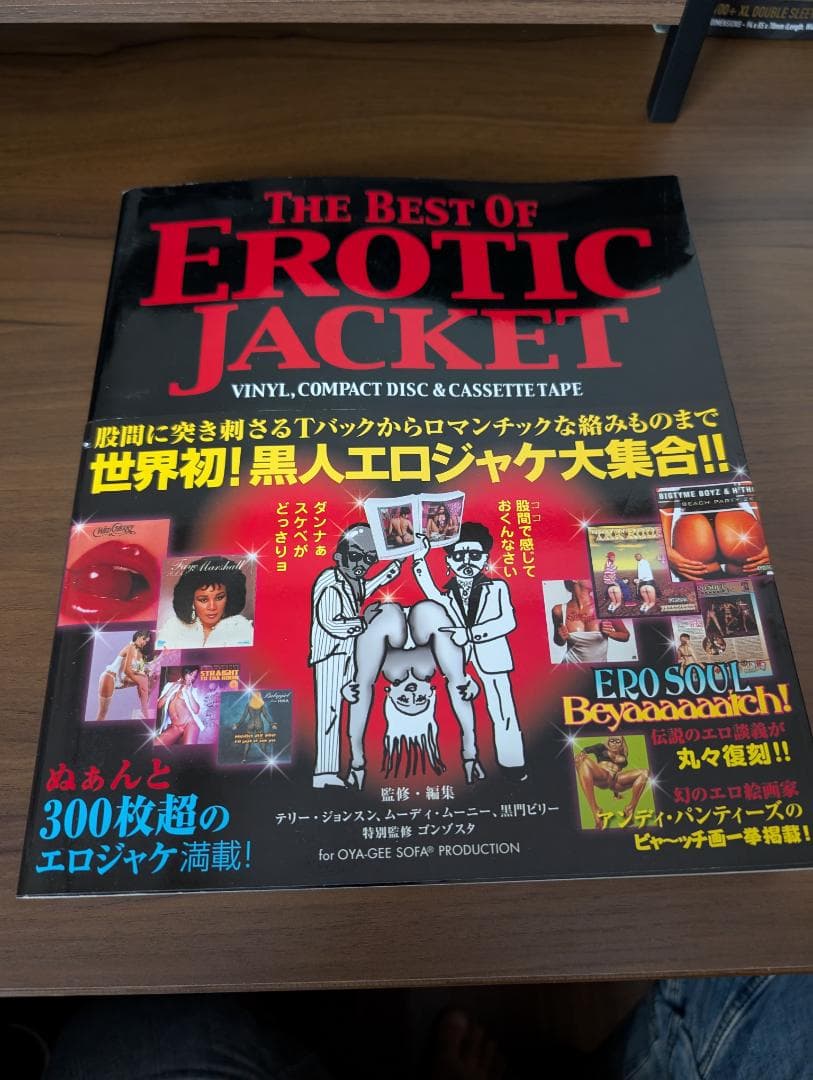 アート・デザイン・音楽 G-Rap THE BEST OF EROTIC JACKET G-Luv Gラップ・カセットテープ300本超のカヴァー・アートを掲載する