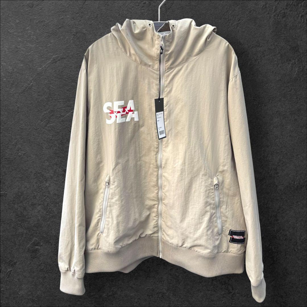 WIND AND SEA x GOD SELECTIONナイロンパーカー　グレー WIND SEA ウィンダンシー GOD SELECTION XXX ゴットセレクション