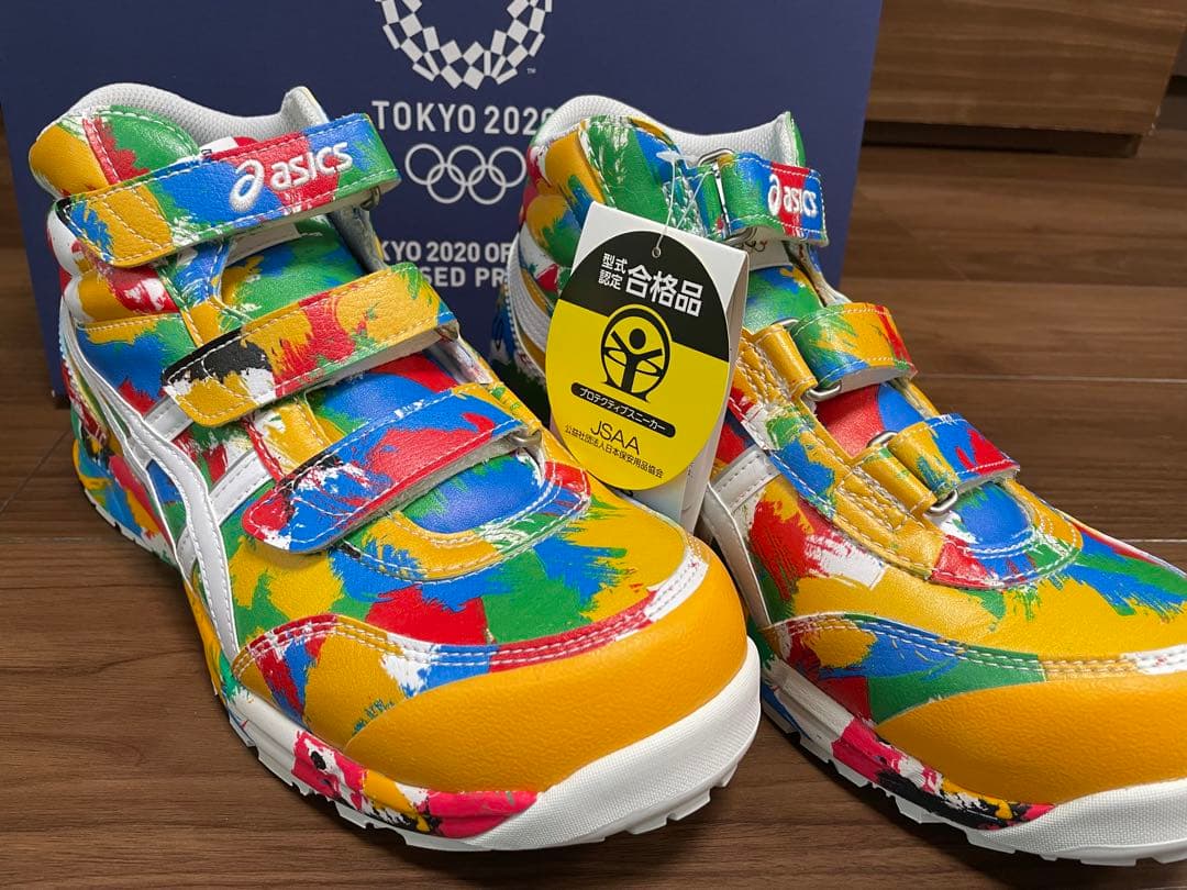 アシックス安全靴【1000足限定】2020東京オリンピック - メルカリ