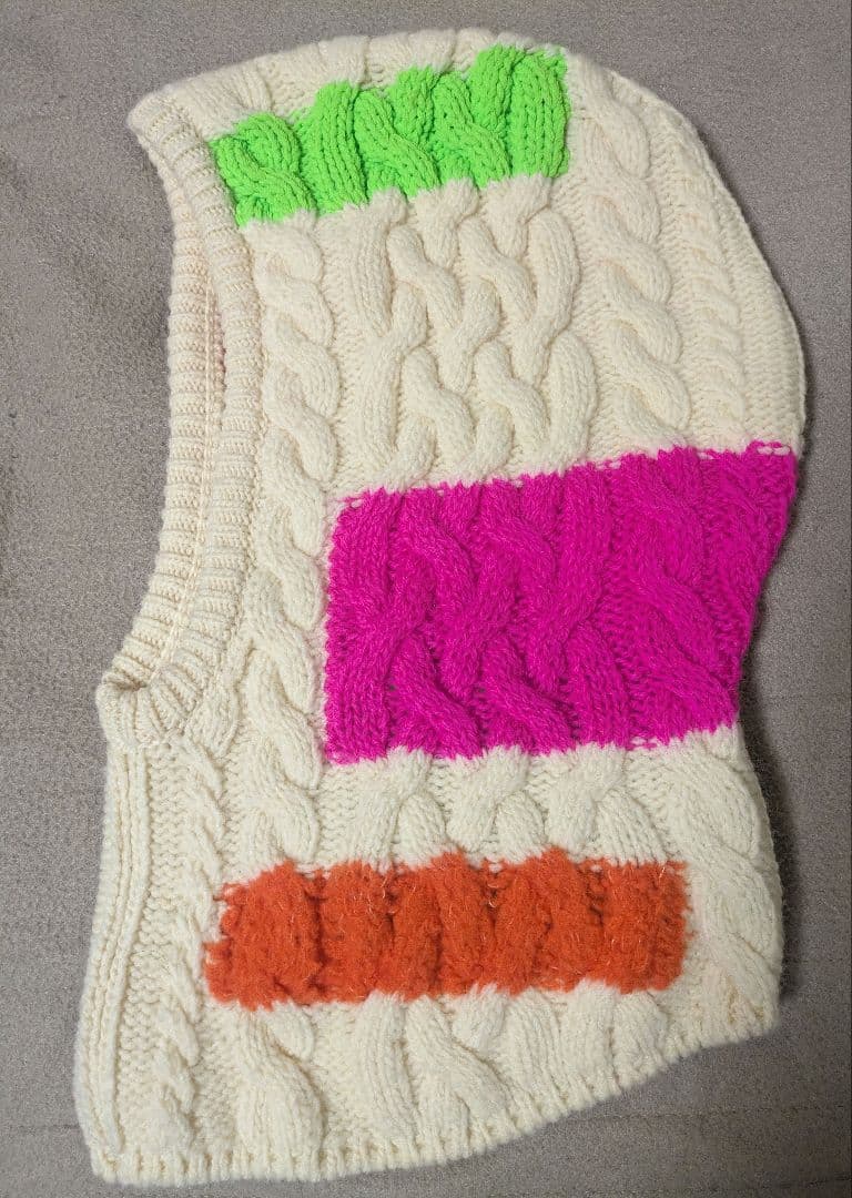 bshop amenda アメンダ　フード付き　ケーブルニット　マフラー A MENDA - 2024 AUTUMN & WINTER