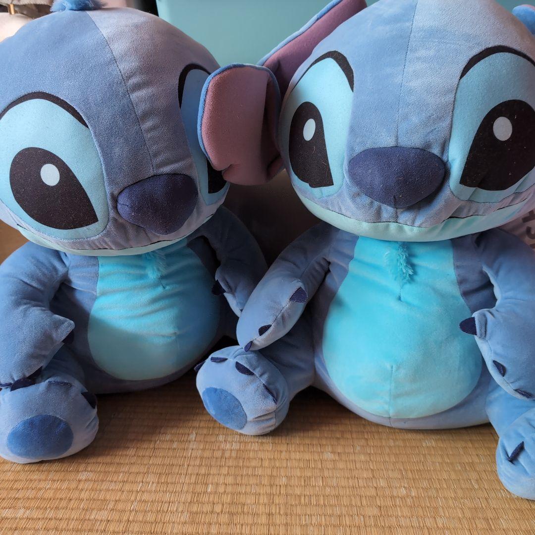 スティッチの特大ぬいぐるみ【2匹セット】 - メルカリ