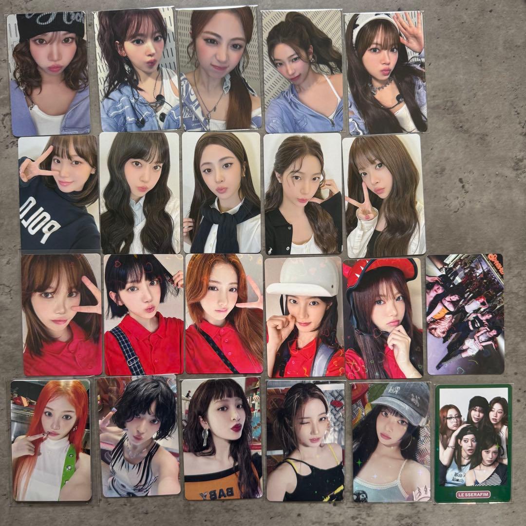 LESSERAFIM ラキドロ トレカ spaghetti ルセラフィム 22枚 - メルカリ