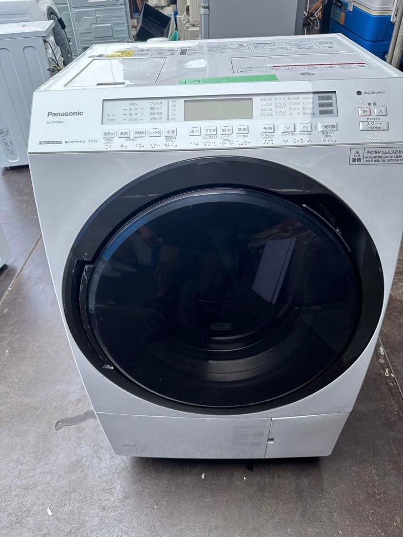 2021年製 Panasonic ドラム洗濯機 限定モデルNA-SVX80BL - メルカリ