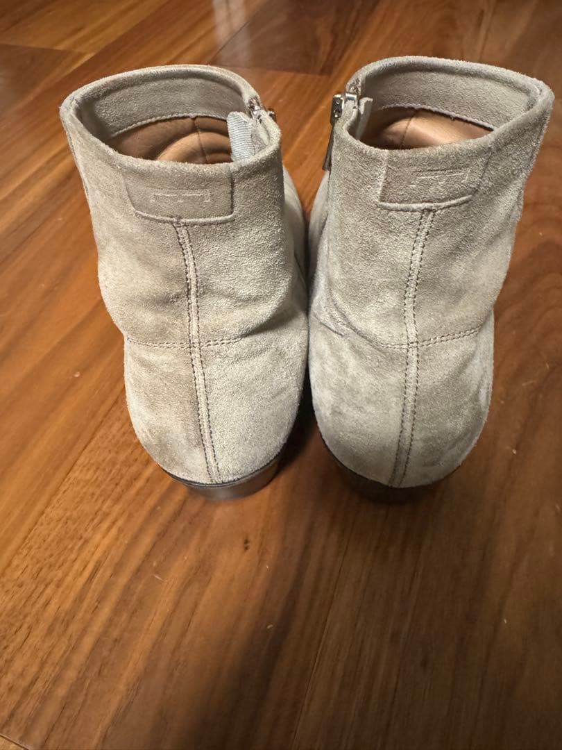 EARLE アール サイドジップ スエードブーツ 43 27.5cm 革靴