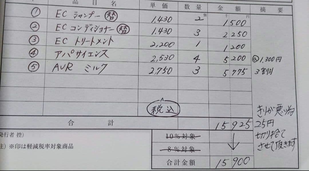 みゃー様　25日頃