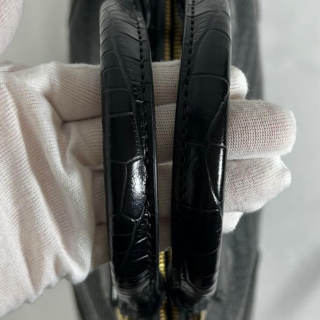 極美品】ヴィヴィアンウエストウッド オーブ 2way ハンドバッグ クロコ