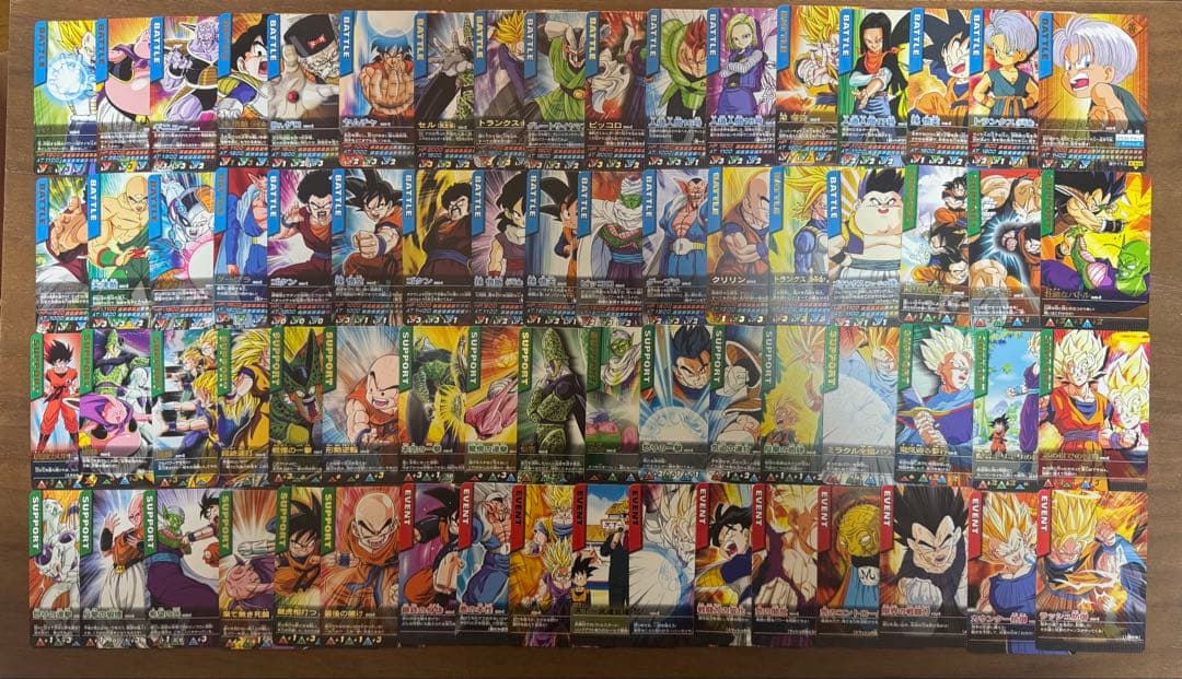 ドラゴンボールZ データカードダス 第一弾 54枚 まとめ売り バインダー