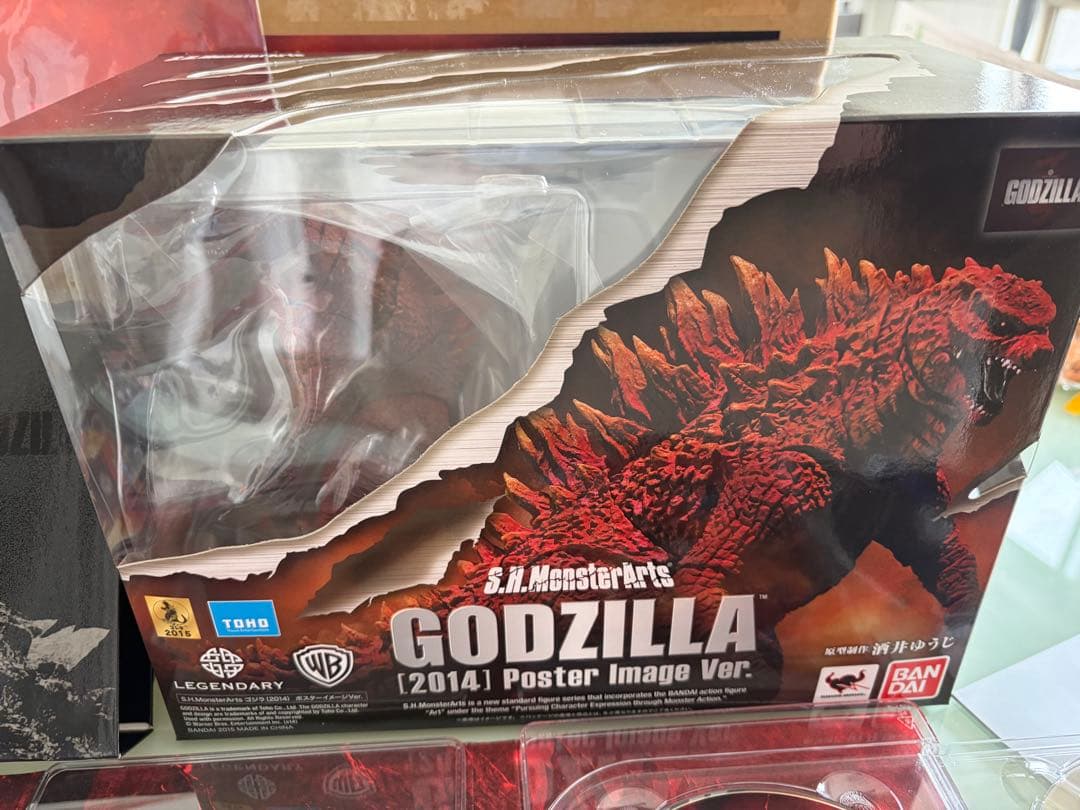 GODZILLA ゴジラ[2014] S.H.MonsterArts セット