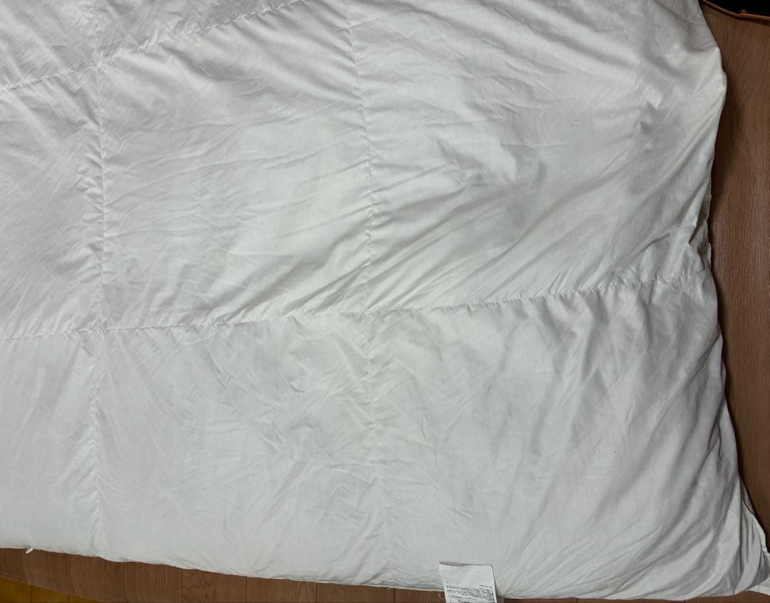 無印良品　羽毛布団　ダブルサイズ 190×210 グース 1.5kg 二層式
