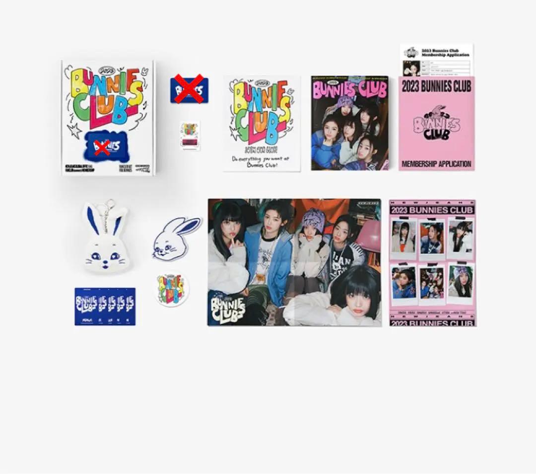 NewJeans 2023 BUNNIES CLUB ファンクラブキット - メルカリ