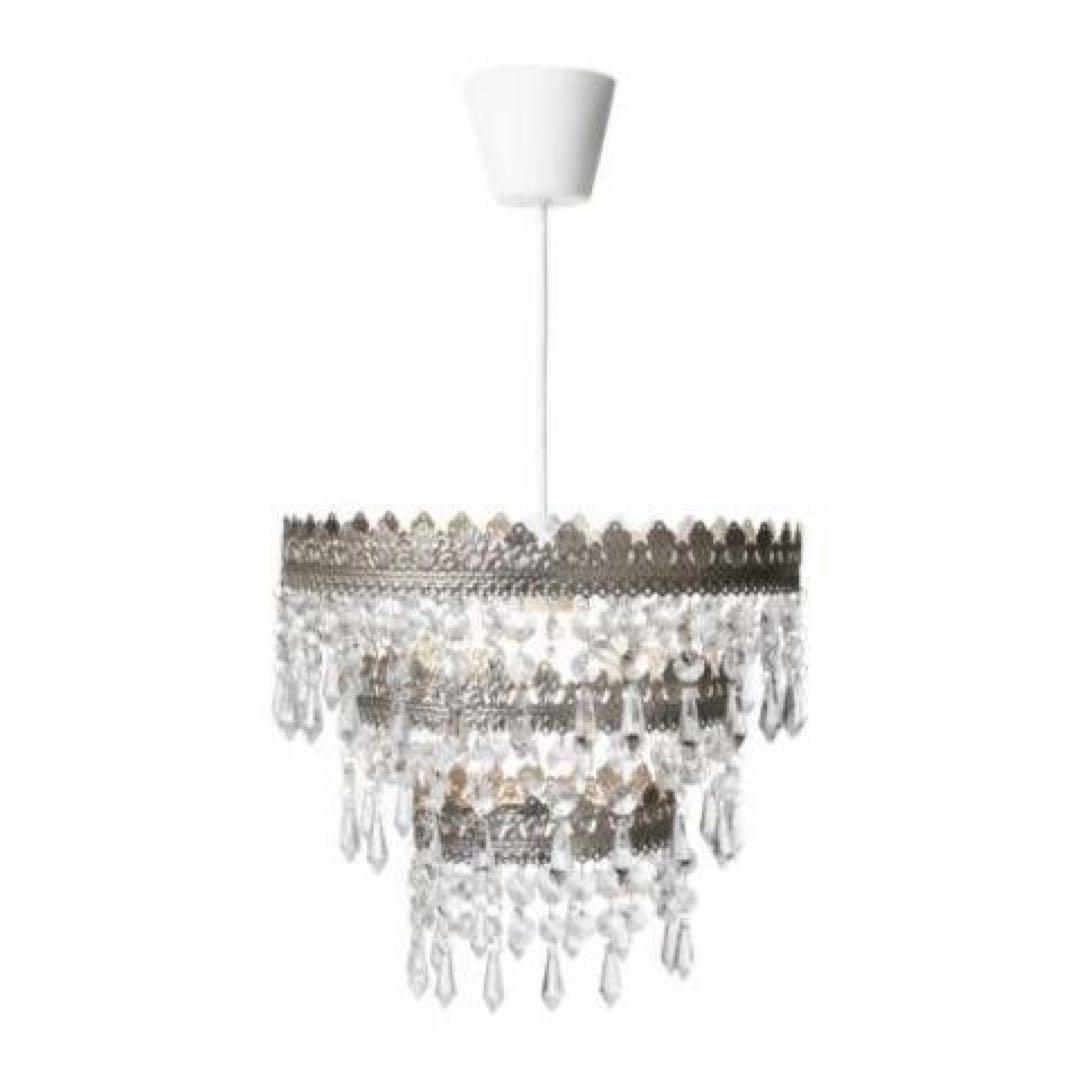 IKEA シャンデリア RIMFROST リムフロスト (ソケット付き) ① - メルカリ