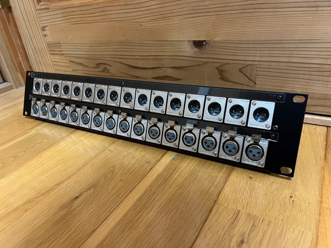 パッチパネル　XLR/ITTキャノン・パッチ盤/パッチベイ misaonet_patch-25