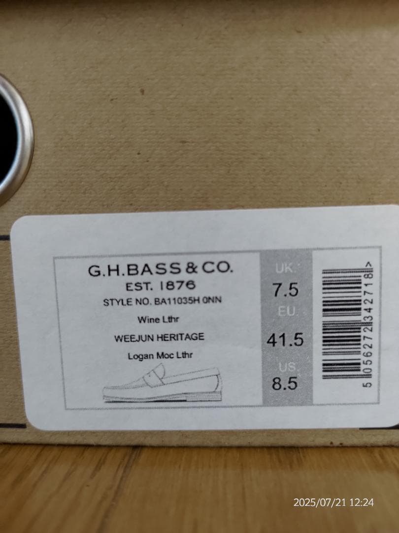 G.H.BASS ローファー LOGAN 【26.0cm】