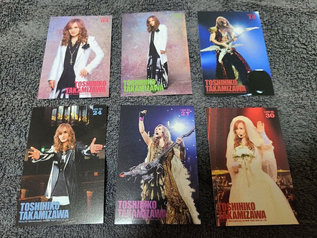 THEALFEE 秋の祭典 トレカ 高見沢6枚 3.15.18.24.27.30 THEALFEE 秋の祭典 トレカ 高見沢6枚 3.15.18.24.27.30 - メルカリ