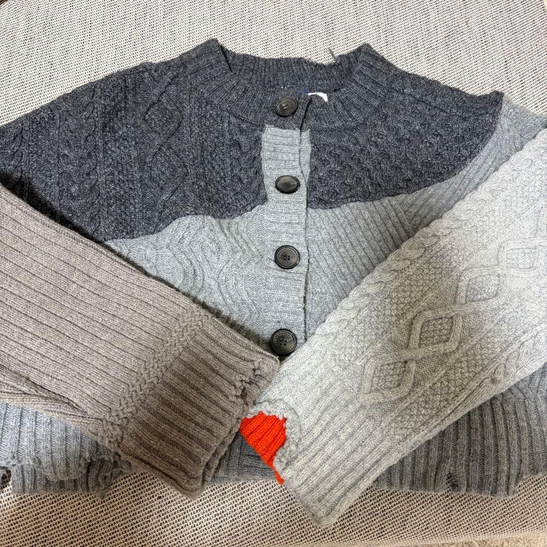 ADER ERROR ZARA ニットカーディガン - メルカリ