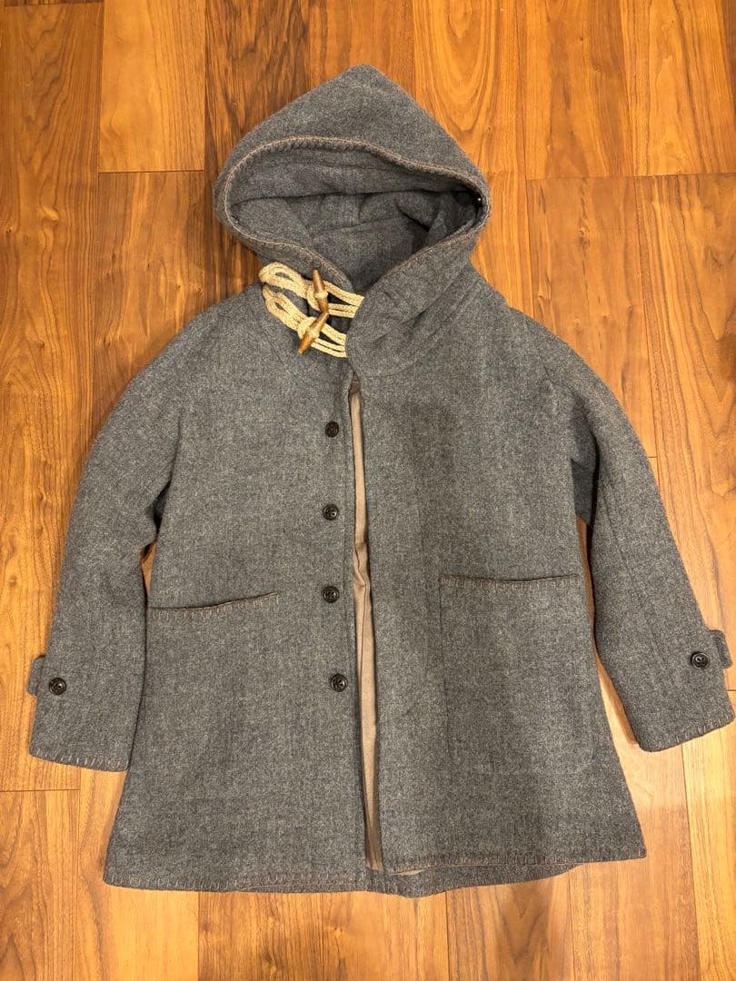 冬物】TROVE トローヴ グレー ウール コート ダッフルコート 40 - メルカリ
