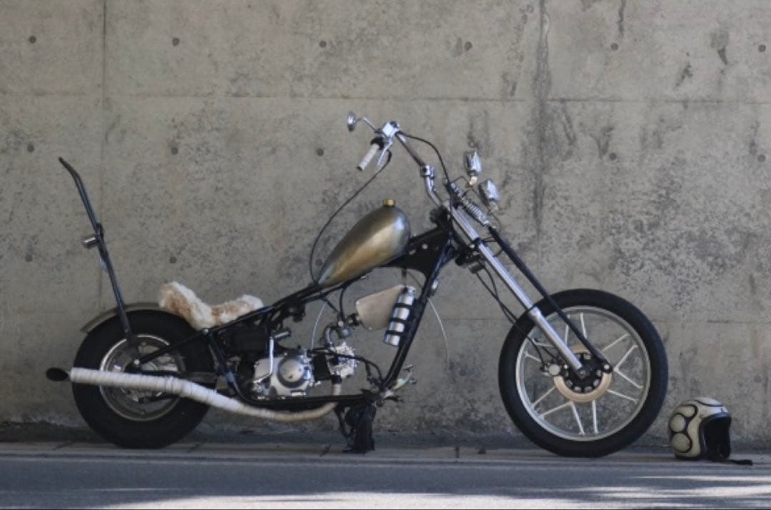 スクエア ヘッドライト 2連 チョッパースタイル カスタムバイク 単品