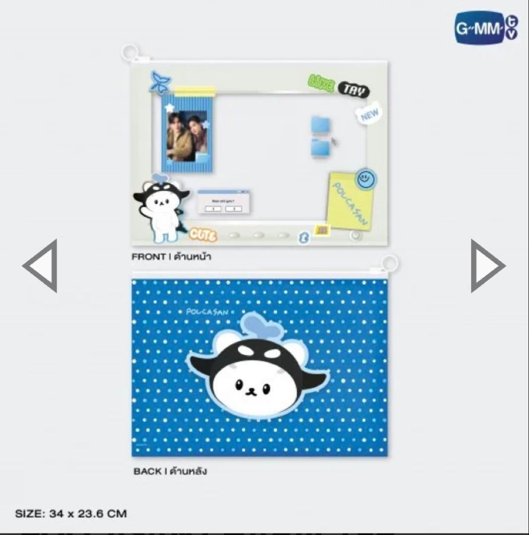 新品TayNew☆POLCASANジップフォルダフォトカード付gmmtv - メルカリ