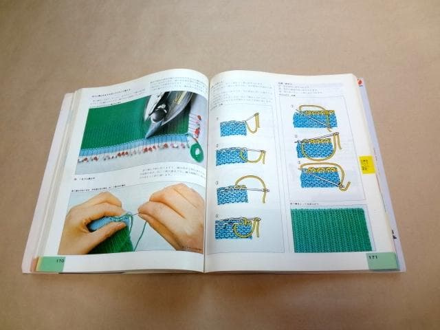 ☆ 絵を見てわかる 機械あみ上達101のポイント 日本ヴォーグ社