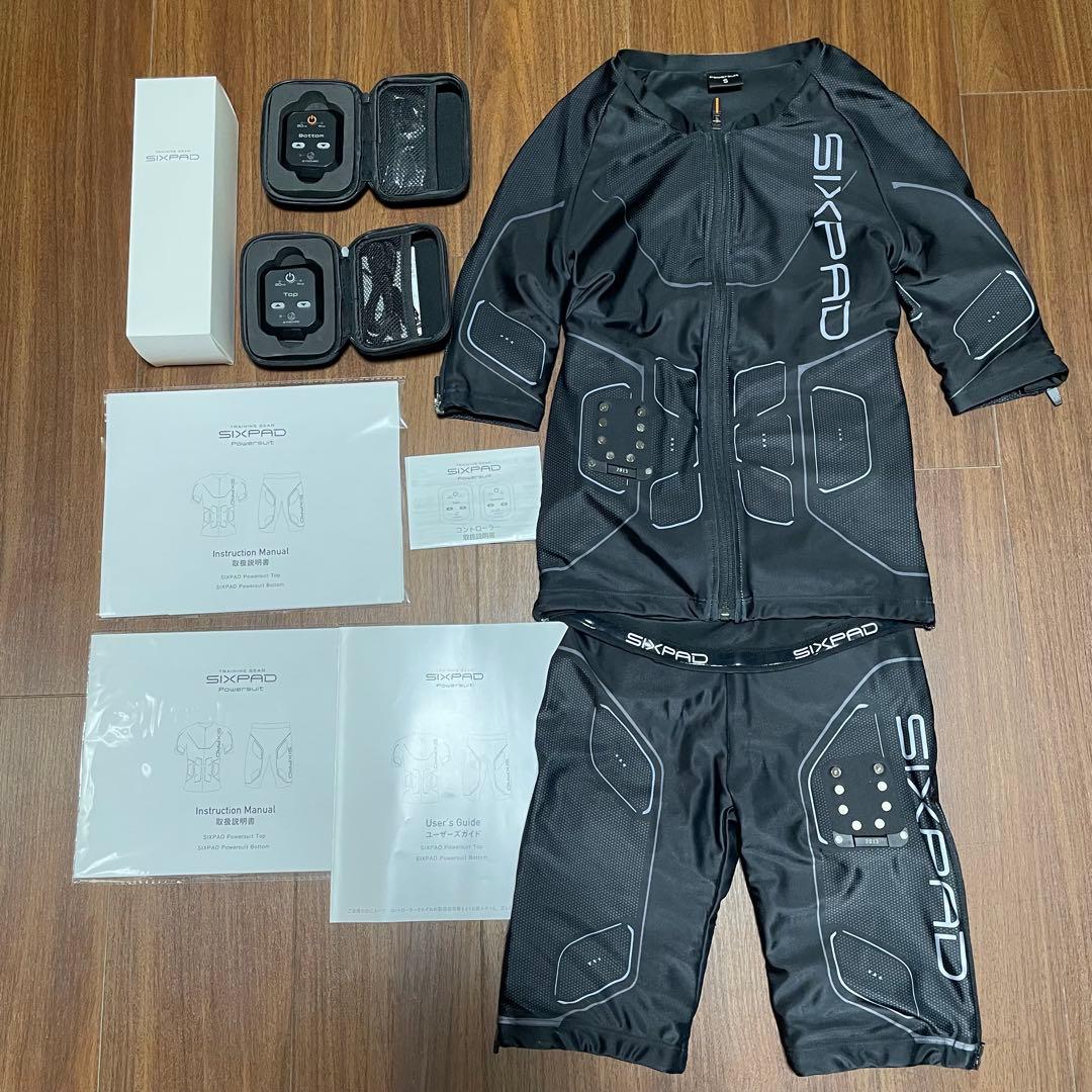 SIXPAD Powersuit Men's Sサイズ 上下セット メンズ ○上下セット リカバリーウェア パーカー＆パンツ○ SIXPAD 一般医療