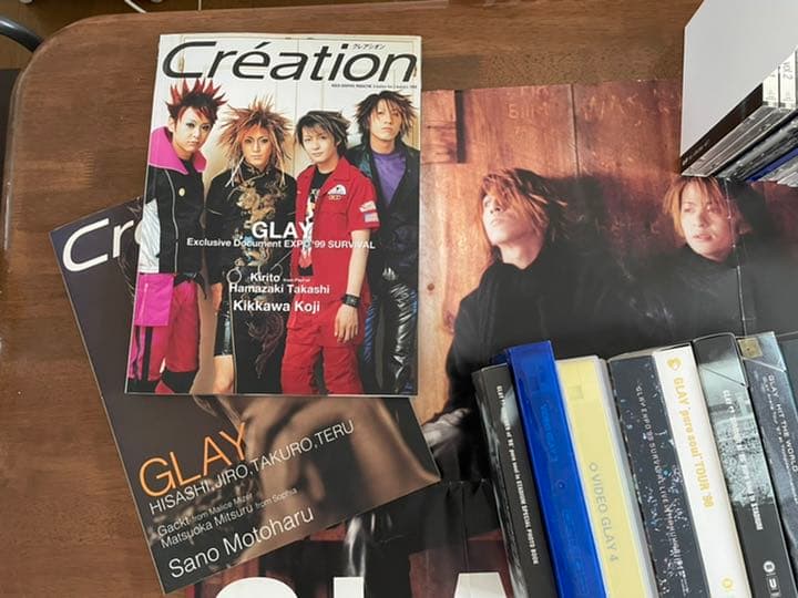 【いろいろてんこ盛り～】GLAY　グレイ　にまつわる ”モノ” たち　(^^♪