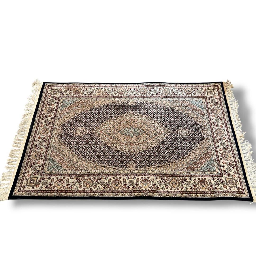 111×185 グレージュオーバーダイ トルコヴィンテージラグの通販｜www