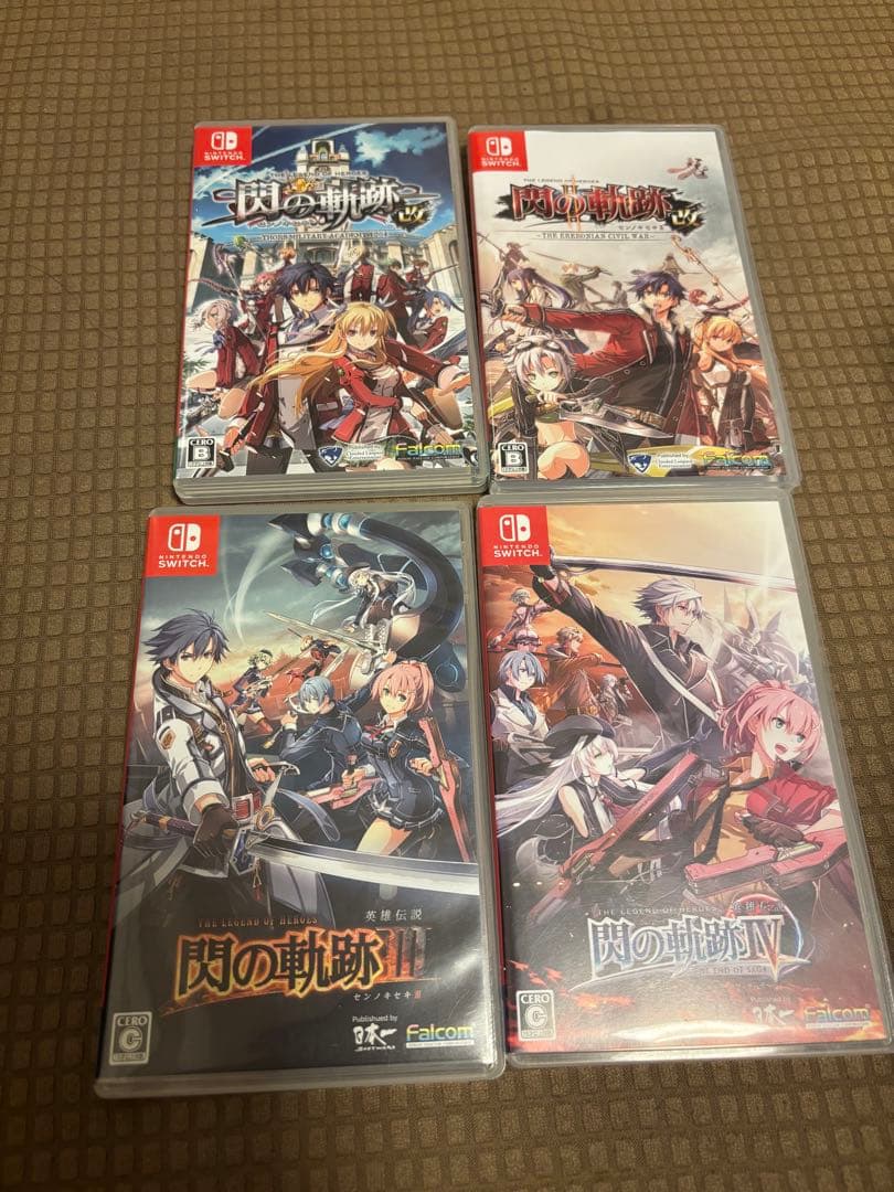 【ニンテンドーSwitch】英雄伝説 閃の軌跡Ⅰ〜Ⅳ 4本セット まとめ売り Amazon.co.jp: 英雄伝説 閃の軌跡IV - Switch : ゲーム