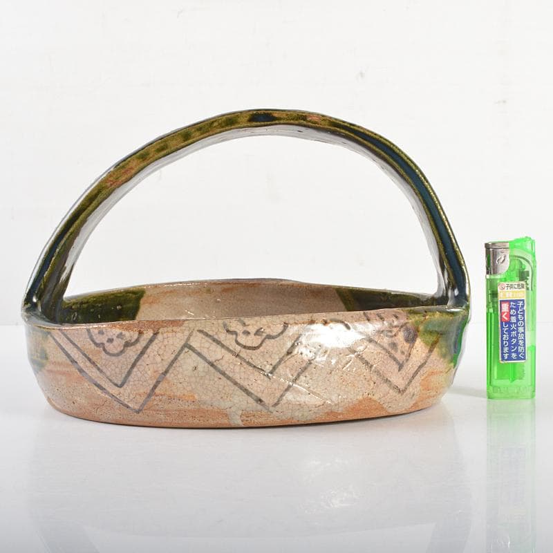 北大路魯山人作 織部焼 手鉢 黒田陶々庵識箱 M R6736 - メルカリ