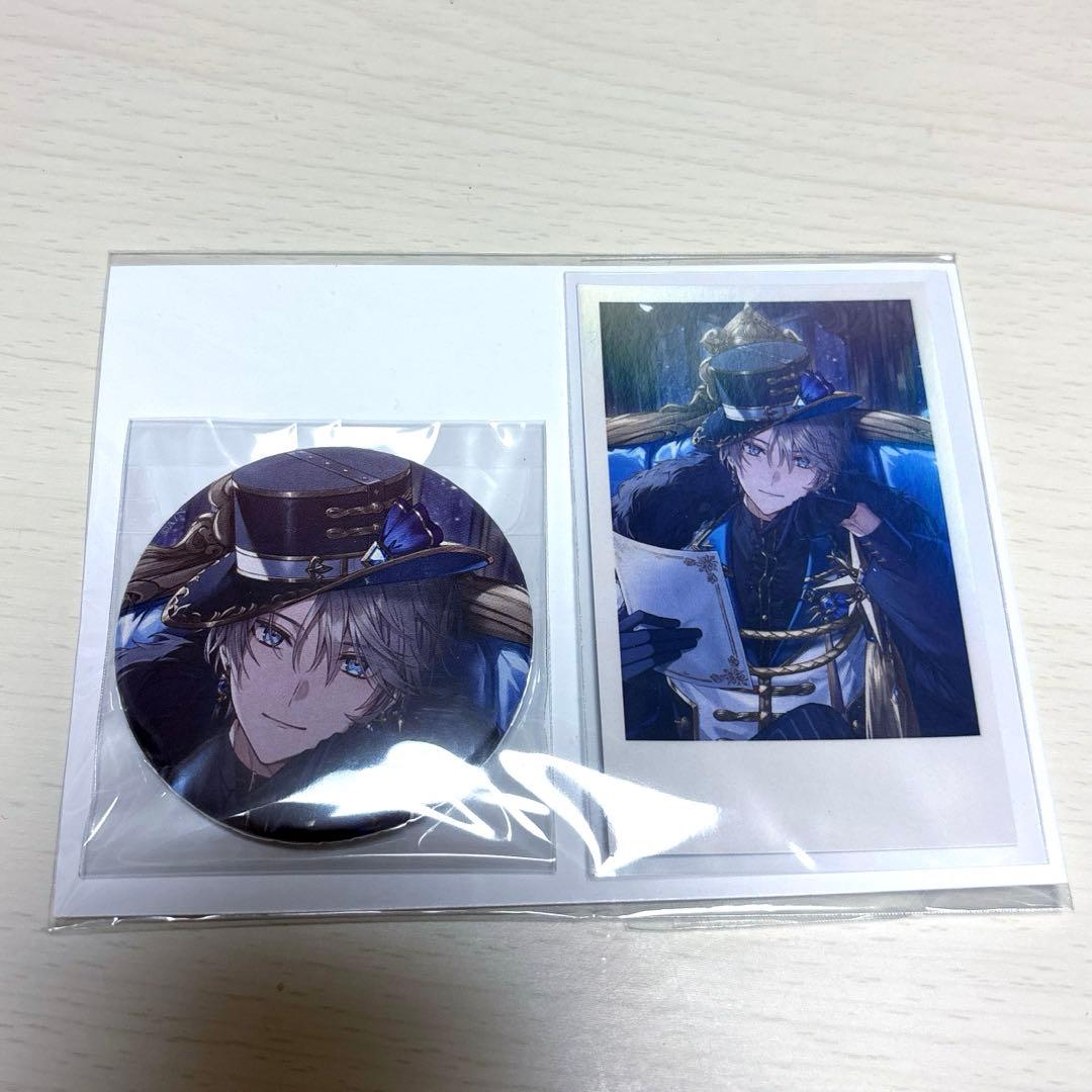 甲斐田晴 誕生日 2024 缶バッジ＆チェキ風カード にじさんじ - メルカリ