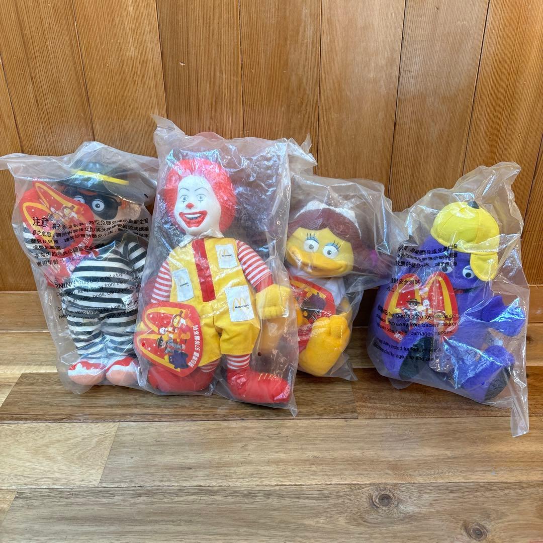 マクドナルド 1997年　ぬいぐるみ3体セット 97' マクドナルドトイ 『長野オリンピックシリーズ』全4種類