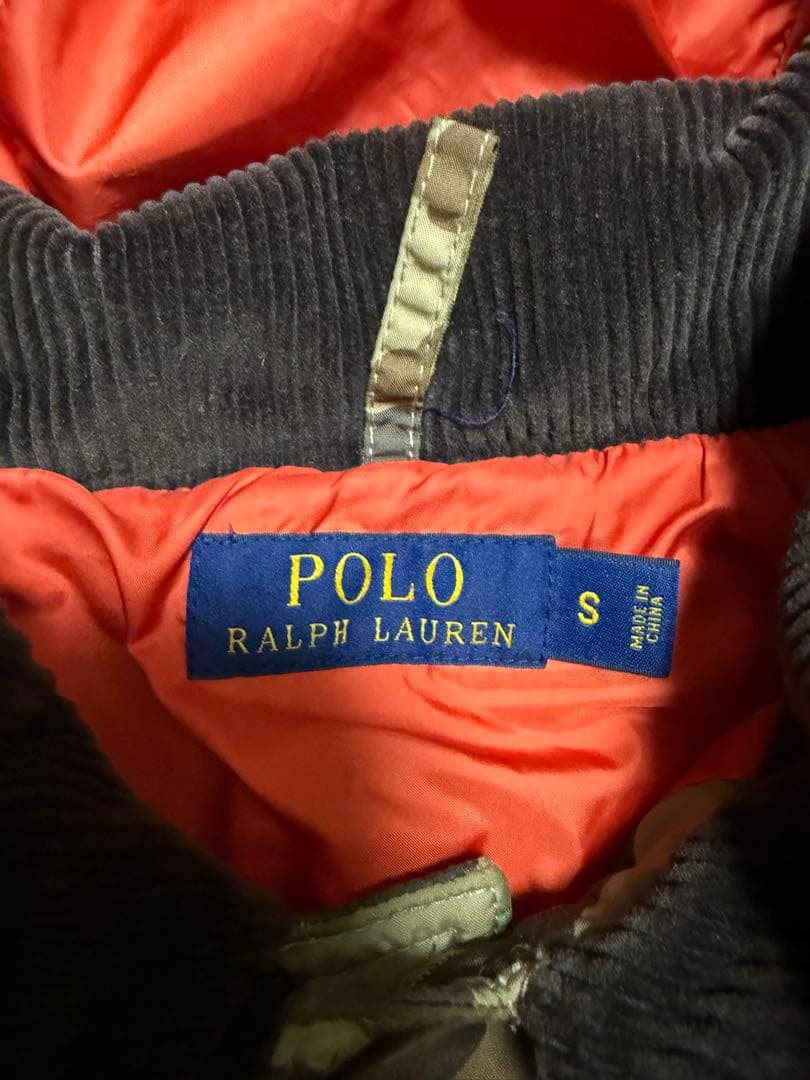 C*Y様 ラルフローレン ダウンジャケット カモ柄 迷彩 コーディロイ