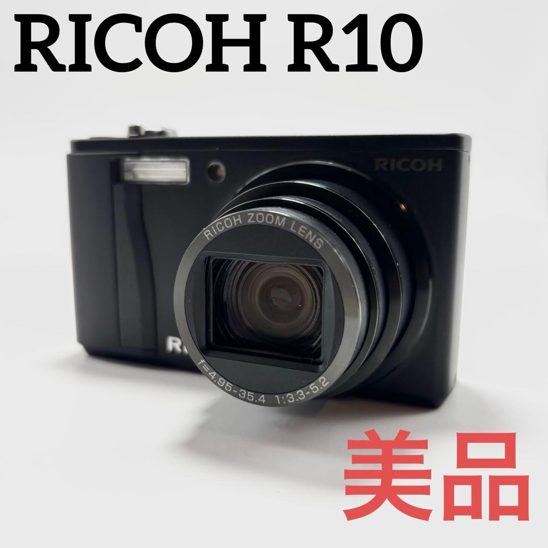 【美品】RICOH R10 ブラック コンパクトデジタルカメラ Amazon.co.jp: RICOH Digital Camera R10 Black R10BK : Electronics