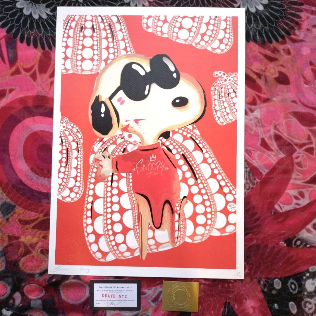 death nyc 世界限定100枚 スヌーピー 草間彌生 かぼちゃの通販｜www