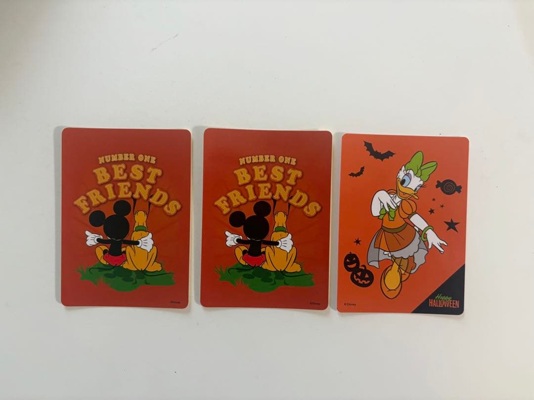 ディズニーストア じゃんけんカード ハロウィン デイジーダック カード