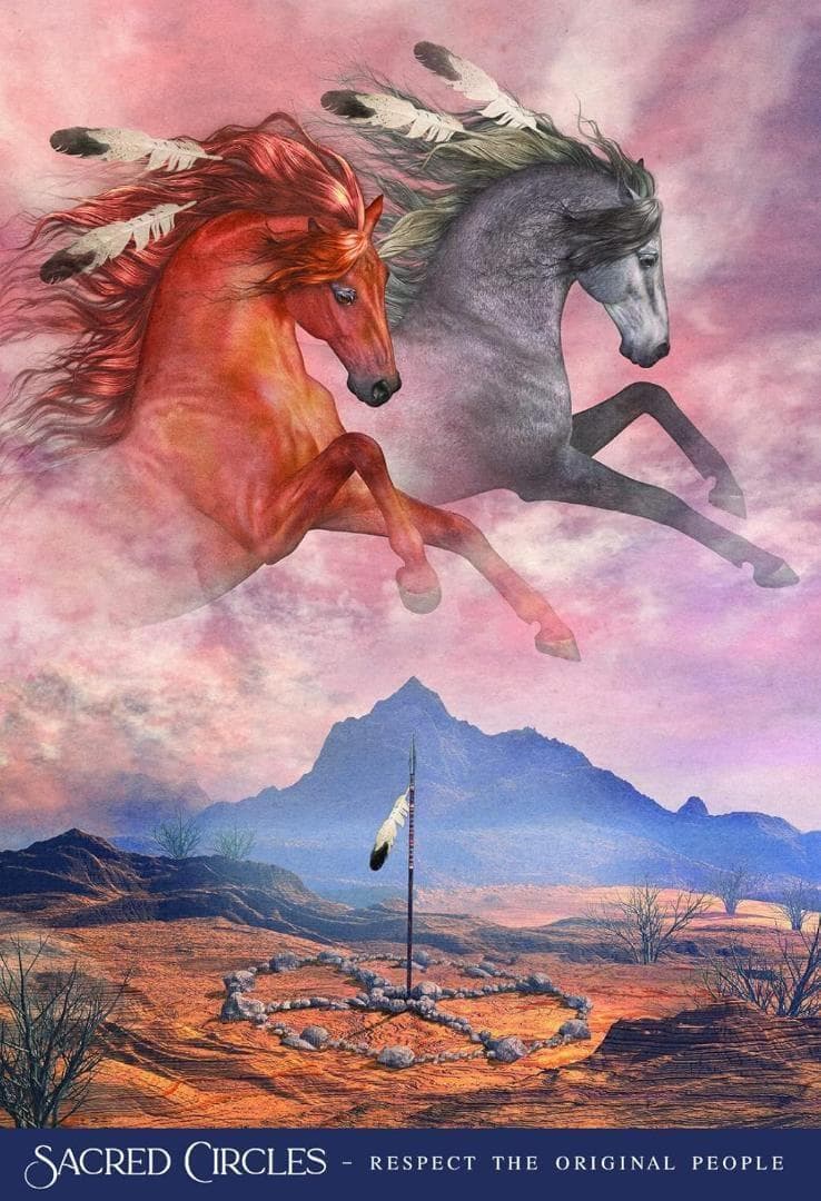 正規品オラクルカード】超希少✨美しく幻想的な聖なる馬のオラクル