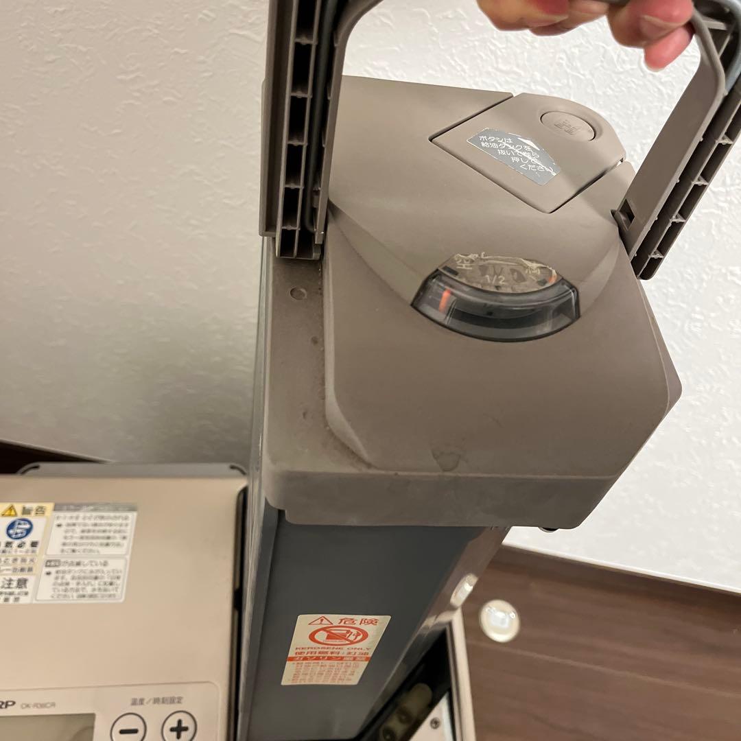 シャープ 石油ファンヒーター OK-R36CR 10～13畳用 - メルカリ