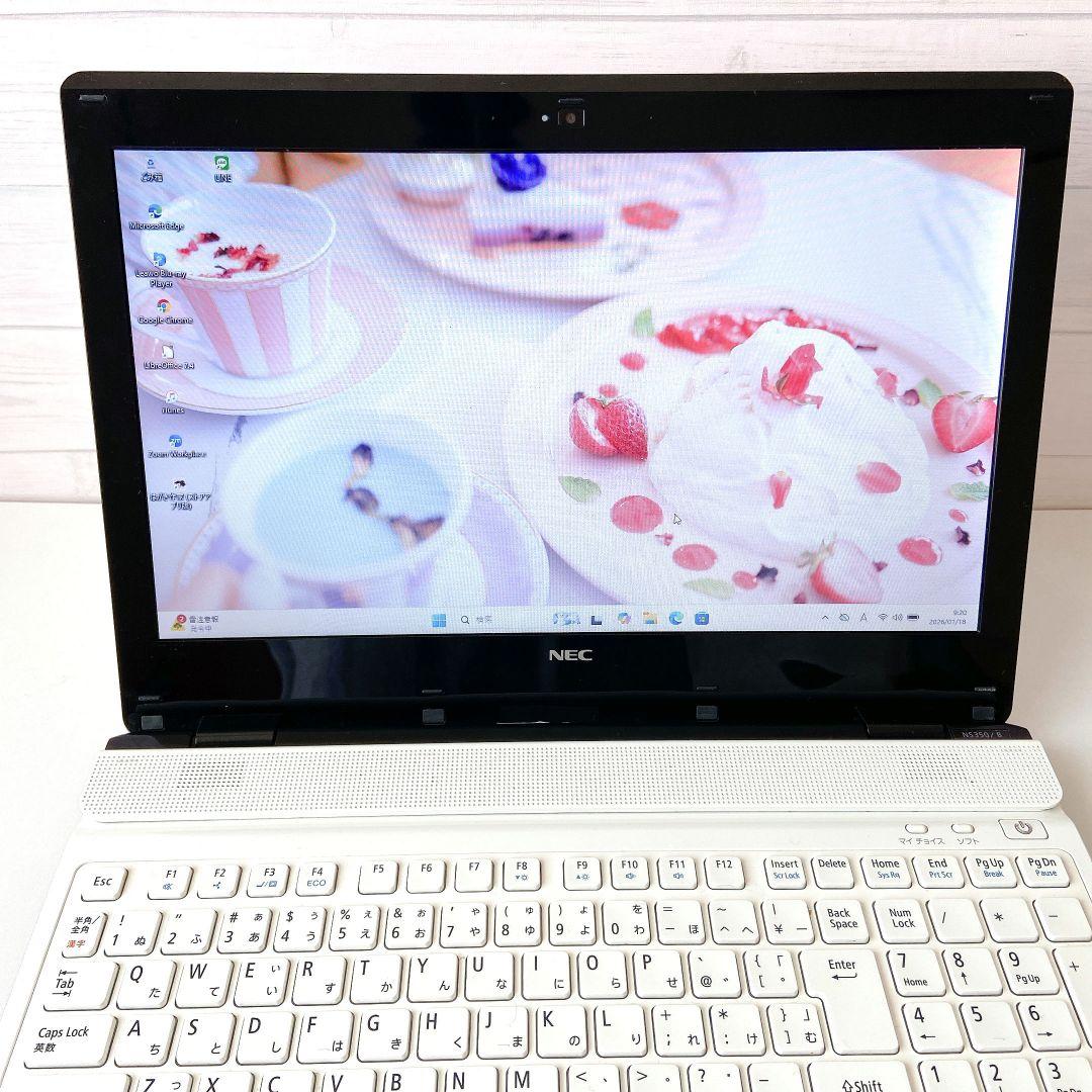 LAVIE/Windows11/8GB/1TB/NECノートパソコン/286 - メルカリ