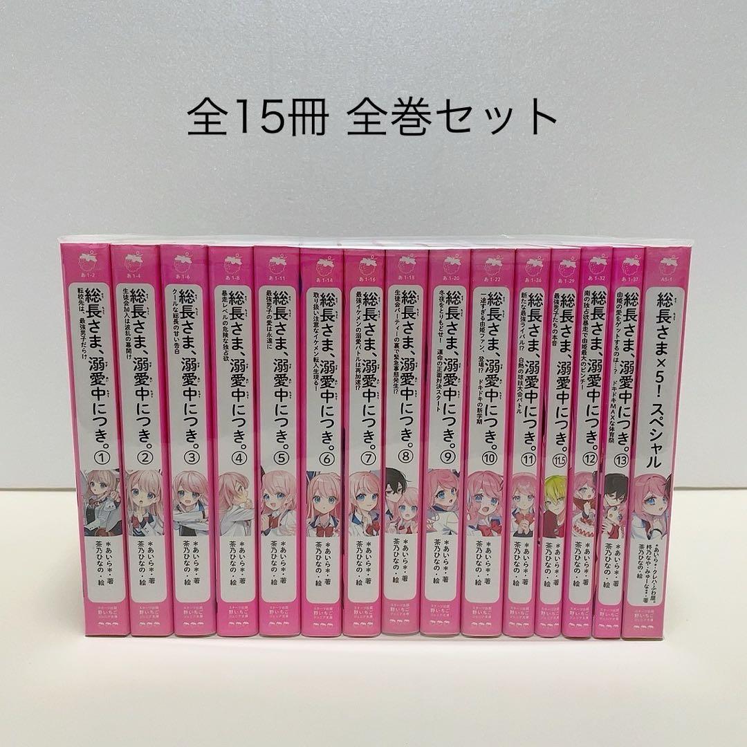 総長さま、溺愛中につき。 小説 1-13巻 全巻セット 野いちごジュニア
