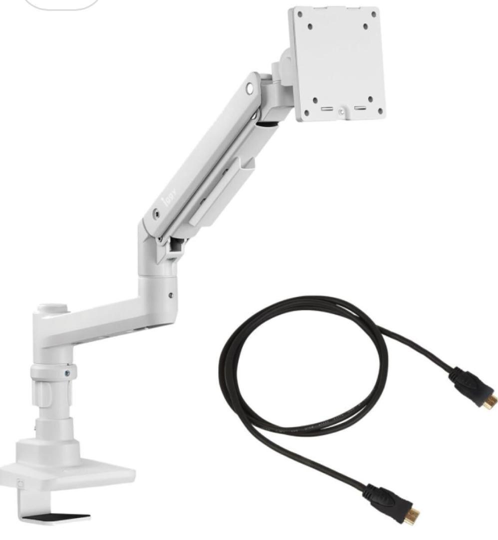モニターアーム LS112 ホワイト iggy イギー　ホワイト 快適ワーク Amazon.co.jp: iggy（イギー）17～49型 耐荷重2～20kg 快適ワークの