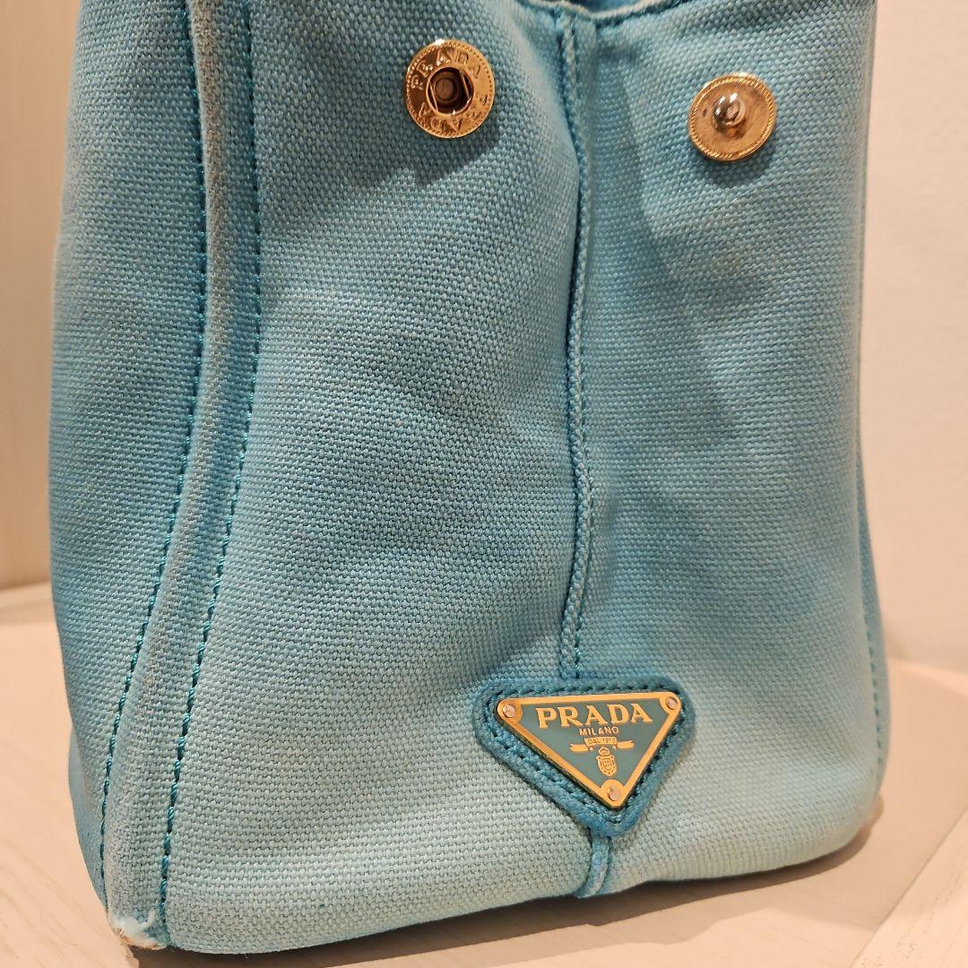 tomo 様専用です PRADA カナパSサイズ ターコイズ - メルカリ