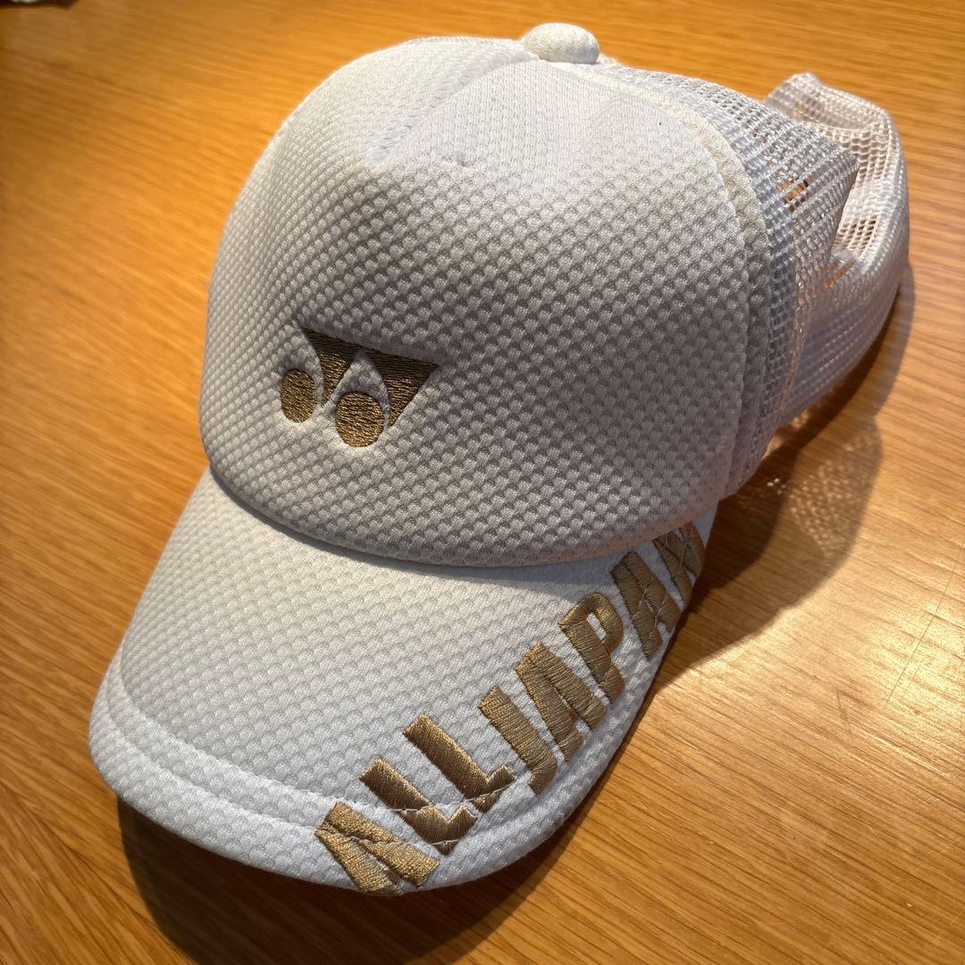 値下げ】ヨネックス ALLJAPAN キャップ 白金 ホワイト 値下げ