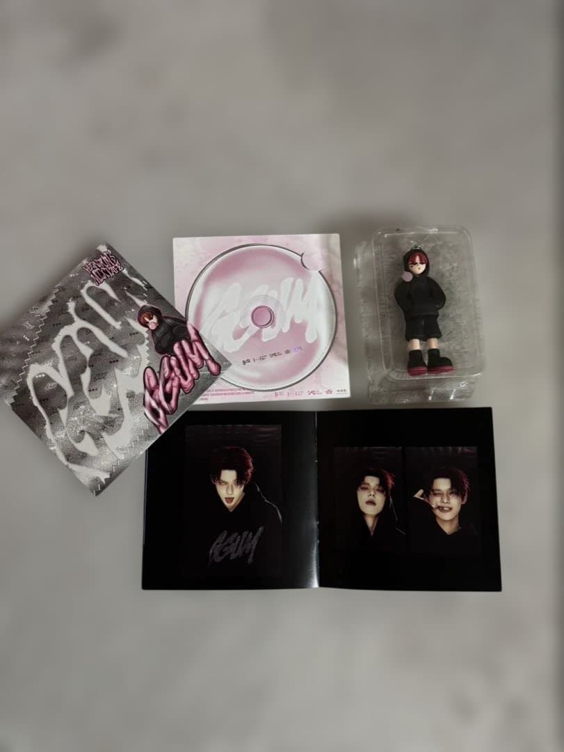 ヨンジュン　TXT　GGUM　フィギュア付き ヨンジュン・ソロアルバム｢GGUM｣予約奮闘記❤️フィギア付きかわいい