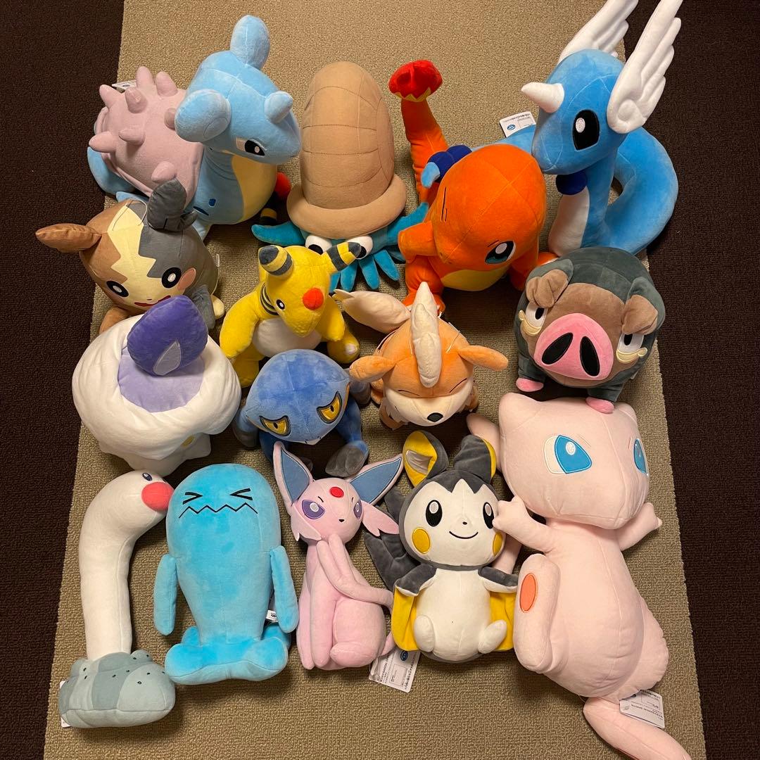 ポケモン・ぬいぐるみ まとめ売り 15点セット - メルカリ