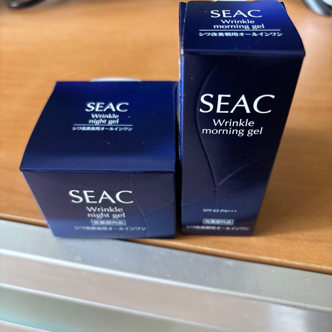SEAC Wrinkle night gel & morning gel - メルカリ