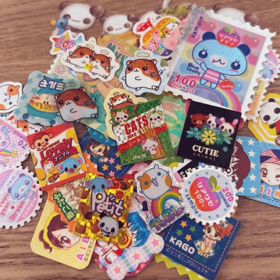 平成レトロ フレークシール まとめ売り レア ハムスター 大量 - メルカリ