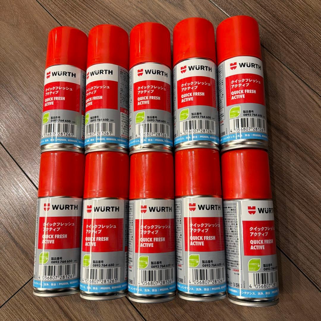 WURTH クイックリフレッシュアクティブ Buy Vehicle air cond. cleaner Quick Fresh Active Plus online