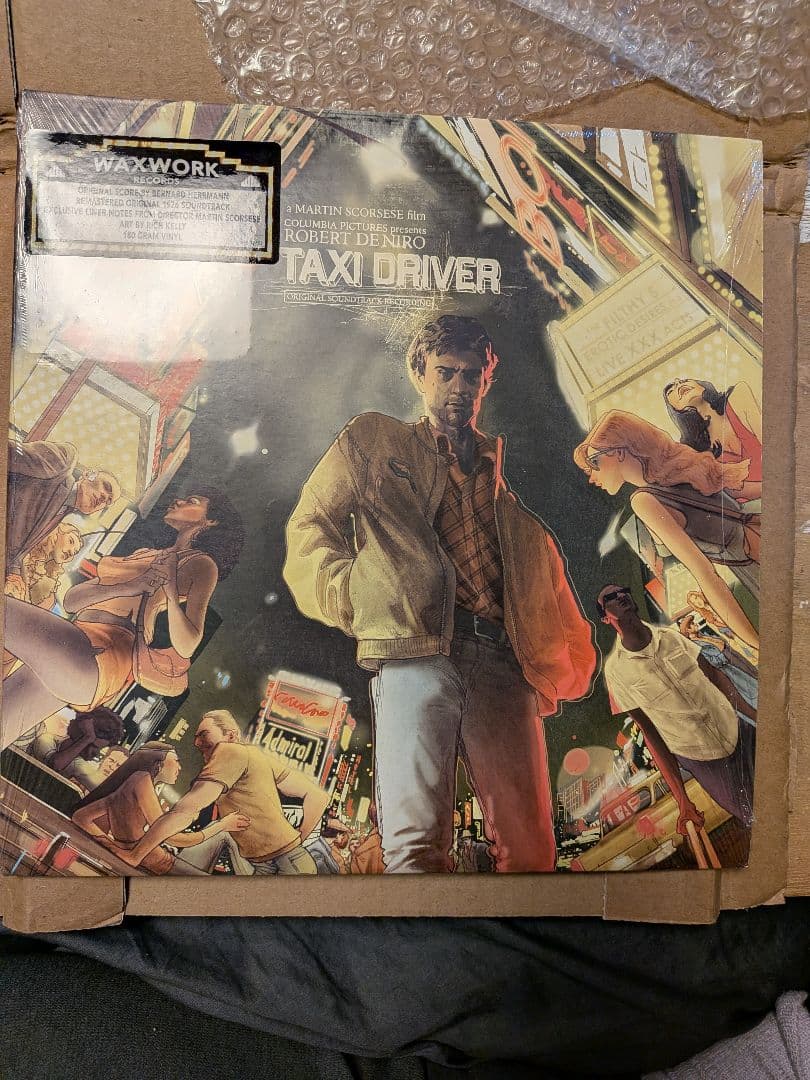 『タクシードライバー』 　40周年記念盤 サウンドトラックLPレコード タクシードライバー』 40周年記念盤 サウンドトラックLPレコード