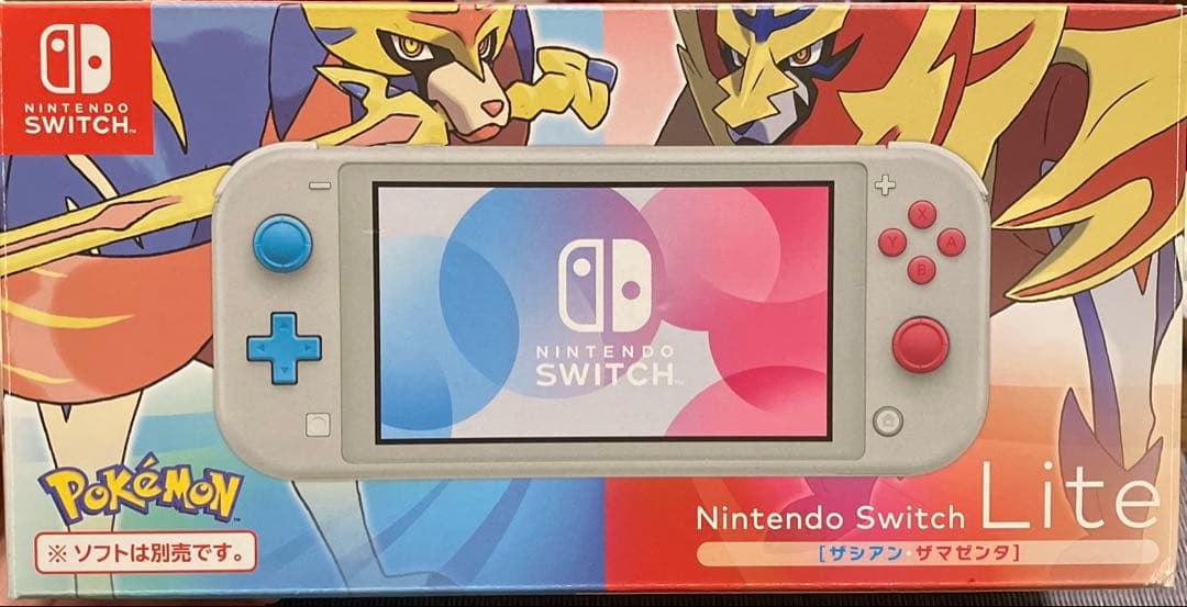 Nintendo Switch Lite ポケモンデザイン ザシアン・ザマゼンタ Amazon.co.jp: Nintendo Switch Lite ザシアン・ザマゼンタ 【携帯専用